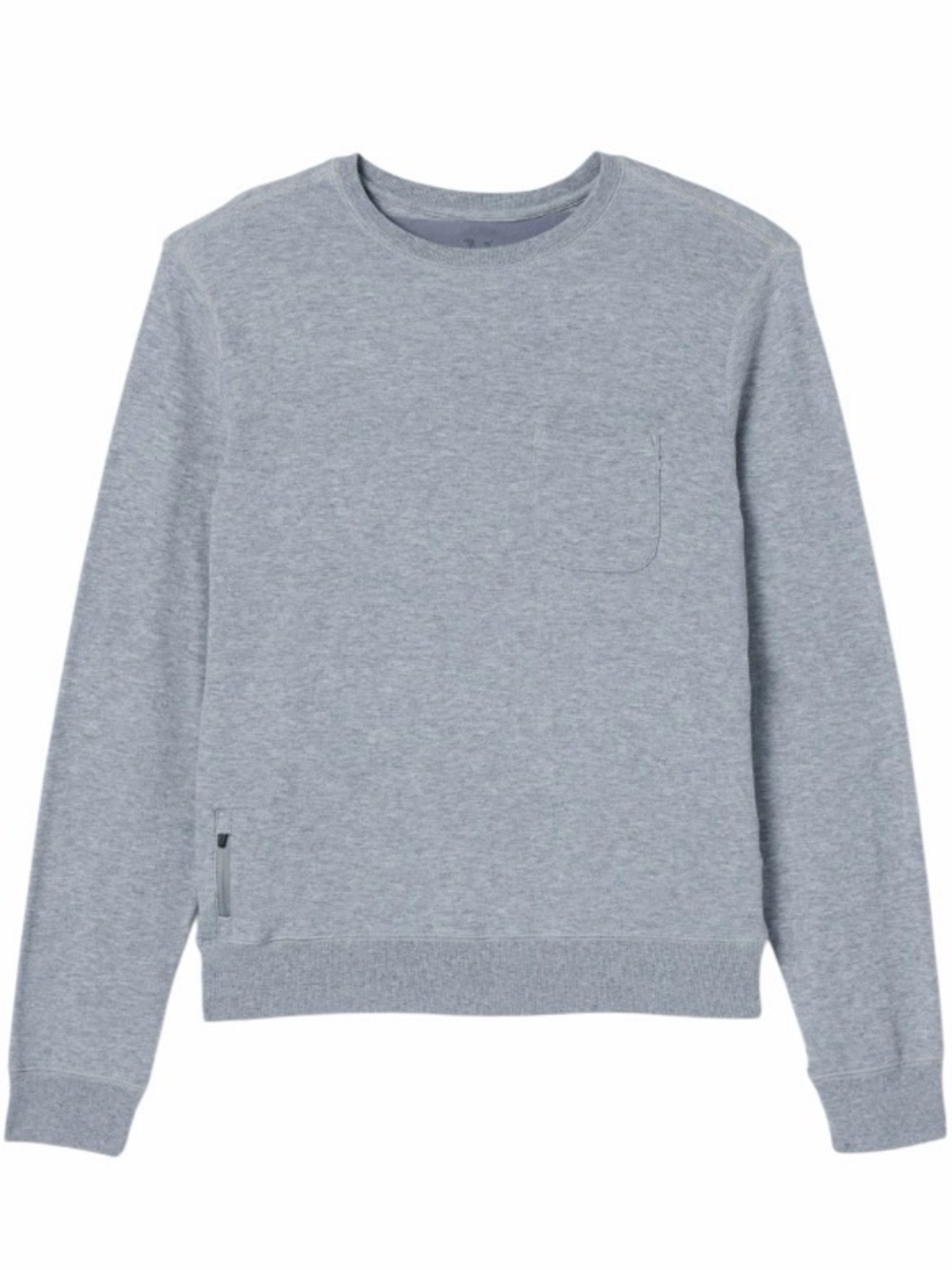 Vuori Jeffreys Pullover Long-Sleeve Crew Neck Shirt Size Large Gray Sweatshirt